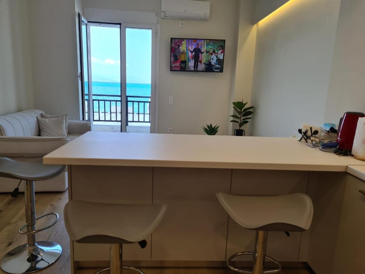 Grace Seaside Apartman Lutráki Kültér fotó