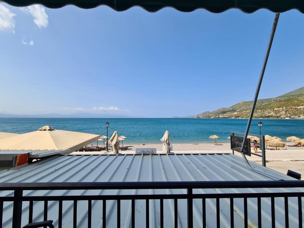 Grace Seaside Apartman Lutráki Kültér fotó